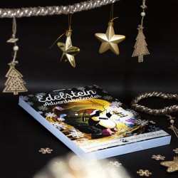 adventni koledar, adventni koledar s kristali, kristali za darila, darilo kristal, žepni kristal