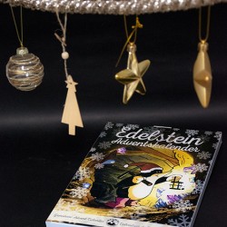 adventni koledar, adventni koledar s kristali, kristali za darila, darilo kristal, žepni kristal