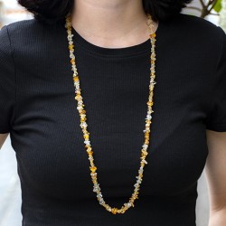 citrine, citrine crystal, citrine necklace, crystals for joy, crystals for optimism