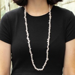 Roževec, roževec kristal, roževec nakit, roževec ogrlica, ogrlica čips, kristali za odnose, kristali za ljubezen