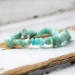 amazonite, amazonite crystal, amazonite bracelet, chips bracelet