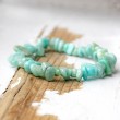 amazonite, amazonite crystal, amazonite bracelet, chips bracelet