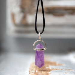 ametist ogrlica špica sprostitev nespečnost težave s spanjem