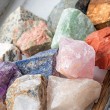 SET OF RAW NATURAL CRYSTALS