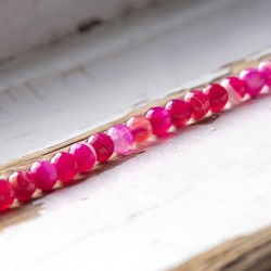 ahat, roza ahat, roza ahat perle, perle iz kristalov, kristali za ustvarjanje  izdelava nakita, kristal za odnose