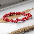 red coral, red coral bracelet, coral, red coral crystal, love crystal, imagination crystal, red crystal