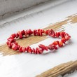 red coral, red coral bracelet, coral, red coral crystal, love crystal, imagination crystal, red crystal