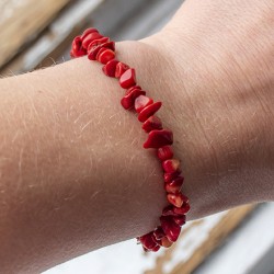 red coral, red coral bracelet, coral, red coral crystal, love crystal, imagination crystal, red crystal