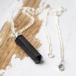 BLACK AGATE necklace