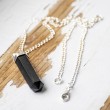 BLACK AGATE necklace