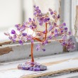 AMETHYST tree with copper