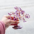 AMETHYST tree with copper
