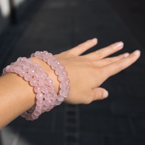 roževec zapestnica kristal za ljubezen