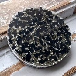 pyrite, shungite, orgonite, orgonite plate, energy orgonite plate