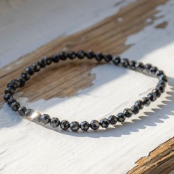 spinel,črni spinel, spinel nakit, spinel zapestnica, zaščitni kristal, energijski nakit