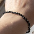 spinel, spinel crystal, spinel bracelet, spinel jewelry, black spinel, protection crystal
