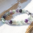 fluorite, fluorite crystal, fluorite jewellery, crystal bracelet, fluorite bracelet, calming crystal