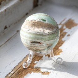 CARIBBEAN BLUE CALCITE Sphere
