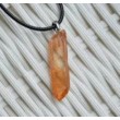 Tangerine quartz kvarc ogrlica špica