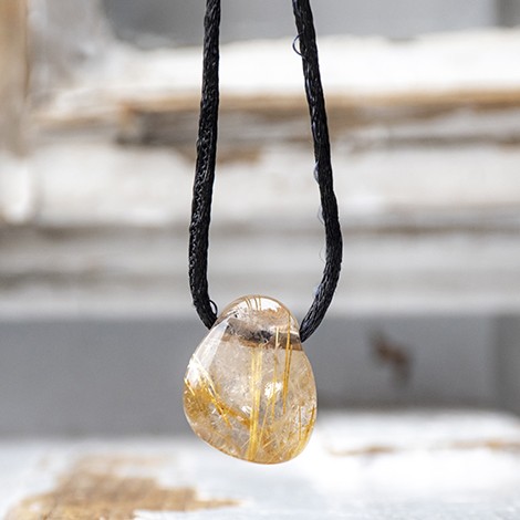 rutil kremen, rutil kremen kristal, rutil kremen nakit, rutil kremen ogrlica, nakit s kristali