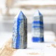 lapis lazuli, lapis lazuli kristal, obelisk, lapis lazuli obelisk, kristal za komunikacijo