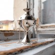 incense, incense burning conatiner, metal container, smoking resins, cleansing, smoking rituals