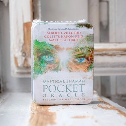 oracle cards, Mystical shaman oracle cards, pocket size oracle cards, card reading