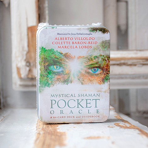 Orakeljske karte Mystical Shaman, Alberto Villoldo, Colette Baron-Reid, Marcela Lobos, tarot karte, mistični šaman