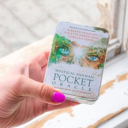 Orakeljske karte Mystical Shaman, Alberto Villoldo, Colette Baron-Reid, Marcela Lobos, tarot karte, mistični šaman