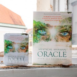 oracle cards, Mystical shaman oracle cards, pocket size oracle cards, card reading