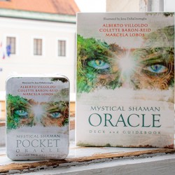 Orakeljske karte Mystical Shaman, Alberto Villoldo, Colette Baron-Reid, Marcela Lobos, tarot karte, mistični šaman