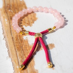 rose quartz bracelet