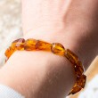 amber, amber crystal, dark amber, Indonesian amber, crystal bracelet, amber bracelet