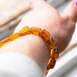 amber, amber crystal, dark amber, Indonesian amber, crystal bracelet, amber bracelet