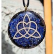 lapis lazuli, črni turmalin, orgonit, orgonit ogrlica, orgonit nakit, energijski nakit, sevanje