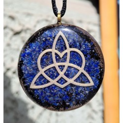 lapis lazuli, črni turmalin, orgonit, orgonit ogrlica, orgonit nakit, energijski nakit, sevanje