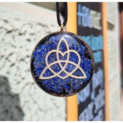 lapis lazuli, črni turmalin, orgonit, orgonit ogrlica, orgonit nakit, energijski nakit, sevanje