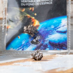 meteorite, meteorite with a certificate, piece of a meteorite, grounding crystal, space rock
