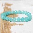 AMAZONITE  bracelet 8 mm