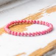 RHODONITE bracelet 4 mm