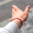 RHODONITE bracelet 4 mm