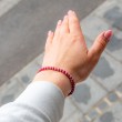 RHODONITE bracelet 4 mm