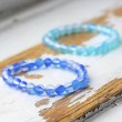 OPALITE blue children's bracelet 6 mm
