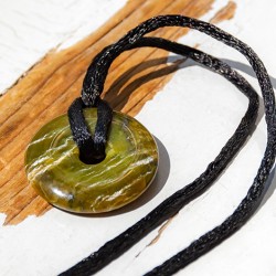 SERPENTINE donut pendant