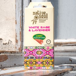 BELI ŽAJBELJ s sivko Native soul stožci