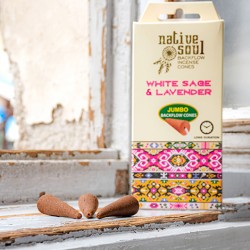 BELI ŽAJBELJ s sivko Native soul stožci