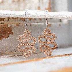lace earrings