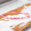 STRAWBERRY QUARTZ AA bracelet 4 mm
