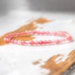STRAWBERRY QUARTZ AA bracelet 4 mm