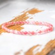 STRAWBERRY QUARTZ AA bracelet 4 mm